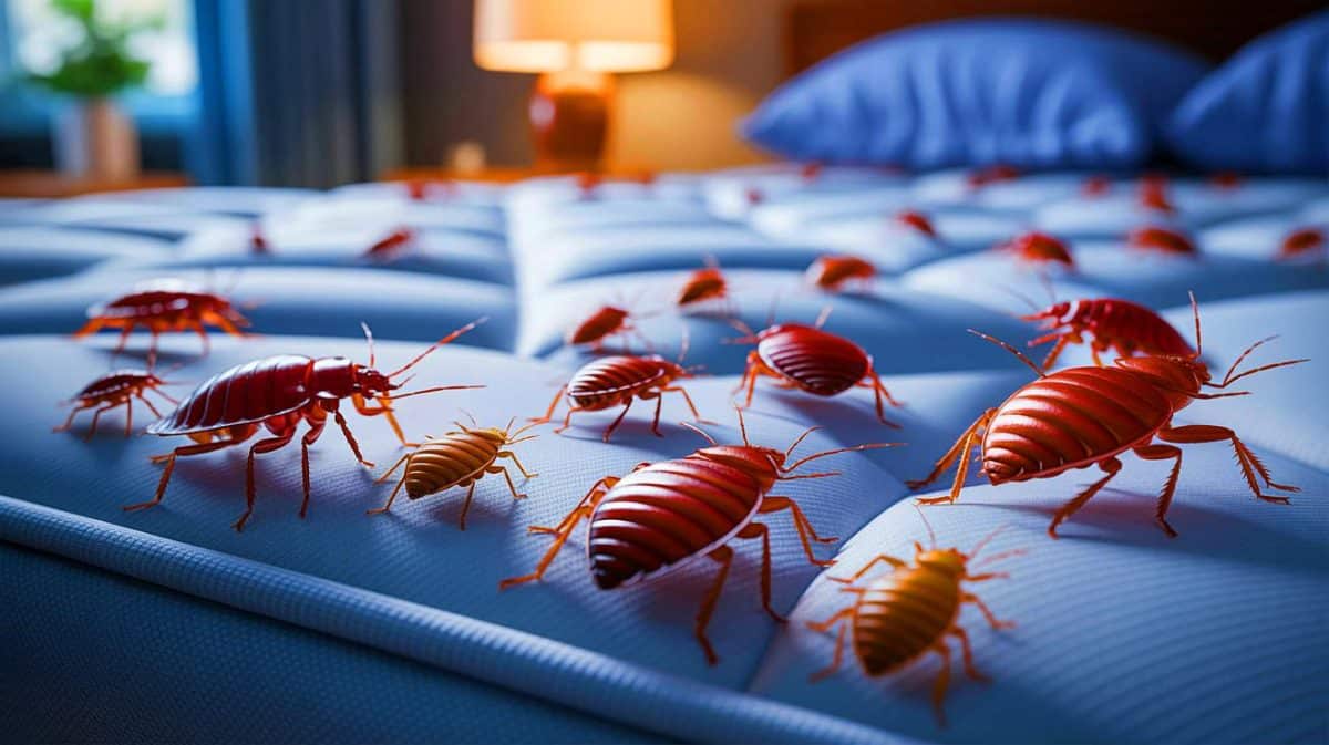Illustration de la résistance accrue des punaises de lit face aux insecticides modernes.