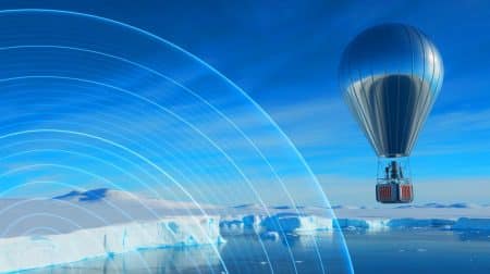 Mystère de l’Antarctique : quand un ballon capte le message énigmatique du continent glacé à 40 km d’altitude Illustration de signaux radio énigmatiques captés par l'antenne ANITA au-dessus de l'Antarctique.