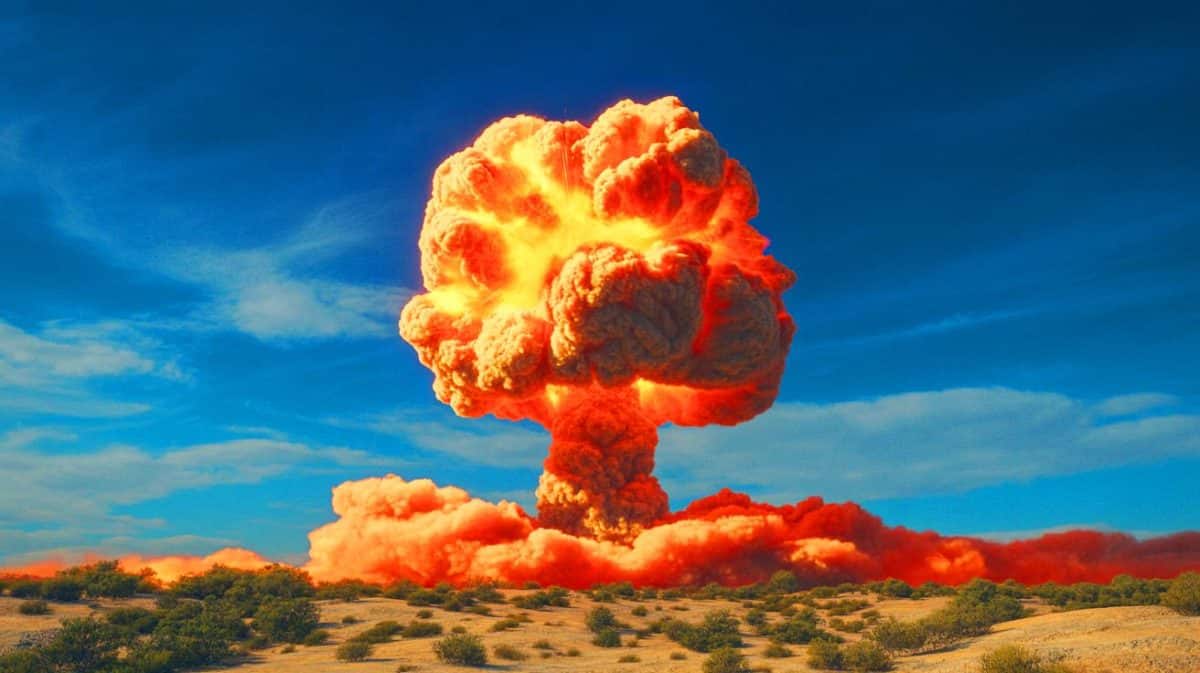 Trump relance les essais nucléaires : une étape controversée pour la paix mondiale ou un risque inutile ? Illustration de la reprise des essais nucléaires par les États-Unis sous l'impulsion de Donald Trump.
