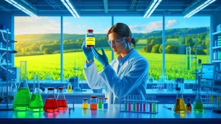 Illustration de la rétractation d'une étude sur le glyphosate et ses implications scientifiques.