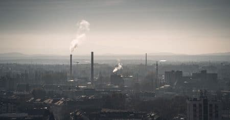 air pollution city smog