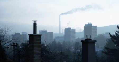 air pollution city smog