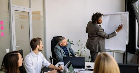 business people office meeting