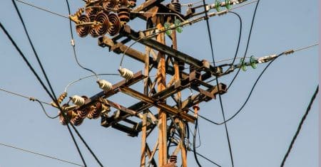 electricity grid power lines