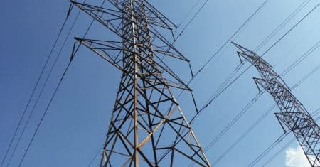 electricity grid power lines