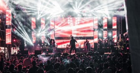 live music concert stage
