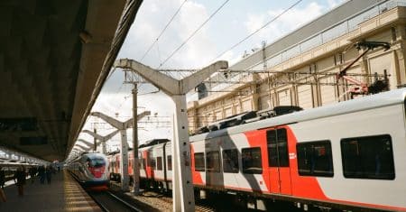passenger train railway