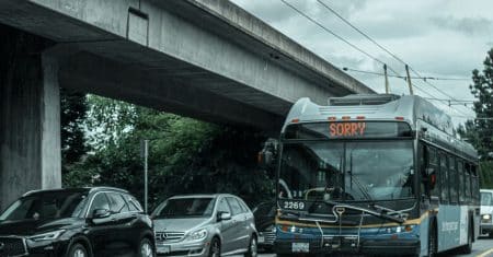 public transport city bus