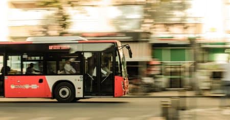 public transport city bus