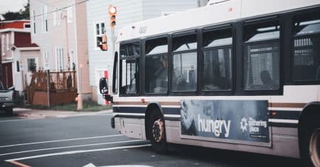 public transport city bus